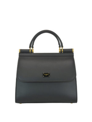 DOLCE & GABBANA: bauletti - Borsa Sicily 58 piccola nera