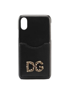 DOLCE & GABBANA: custodie e cover - Cover per iPhone X DG Amore