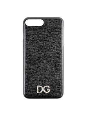 DOLCE & GABBANA: custodie e cover - Cover iPhone 7 Plus e 8 Plus con cristalli