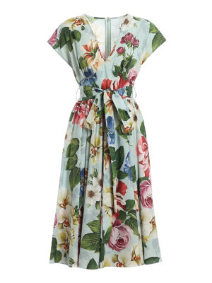 DOLCE & GABBANA: Vestidos de cóctel - Vestido De Cóctel - De Flores