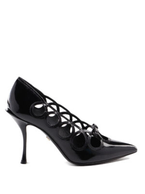 DOLCE & GABBANA: court shoes - Lori patent leather pumps