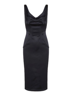 DOLCE & GABBANA: Vestidos de noche - Vestido De Noche - Liso