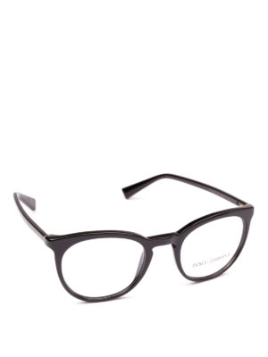 DOLCE & GABBANA: Occhiali - Occhiali da vista pantos neri