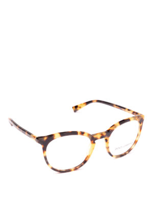 DOLCE & GABBANA: Occhiali - Occhiali da vista pantos avana