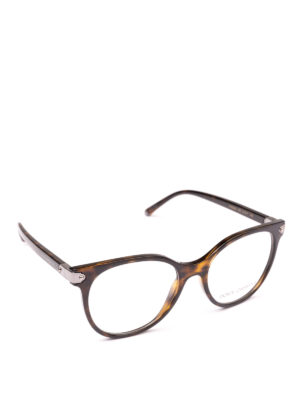 DOLCE & GABBANA: Occhiali - Occhiali da vista a farfalla avana