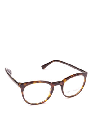 DOLCE & GABBANA: Occhiali - Occhiali da vista pantos tartarugati