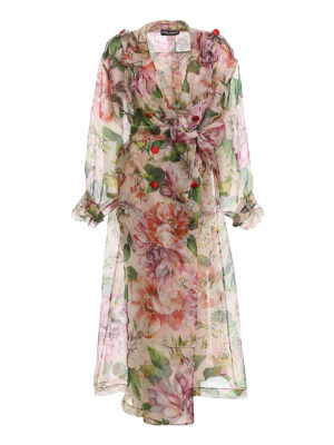 DOLCE & GABBANA: Abrigos largos - Abrigo Largo - De Flores
