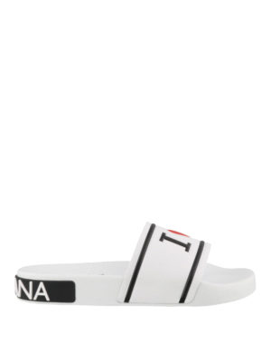 DOLCE & GABBANA: Sandalen - Sandalen - Weiß