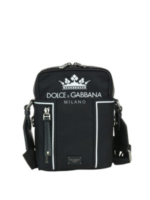 DOLCE & GABBANA: borse a spalla - Borsa a spalla media Vulcano
