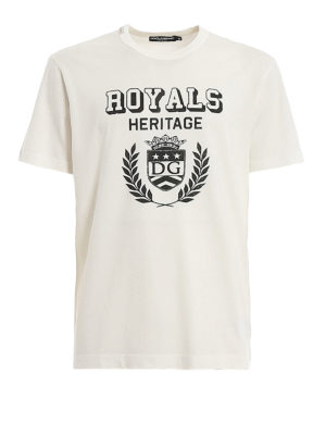 DOLCE & GABBANA: t-shirts - Royals T-shirt