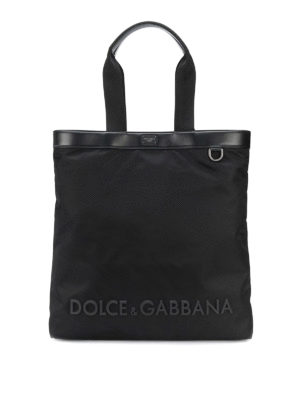 DOLCE & GABBANA: shopper - Shopper Sicilia DNA in nylon
