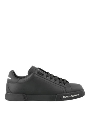 DOLCE & GABBANA: sneakers - Sneaker Portofino in nappa