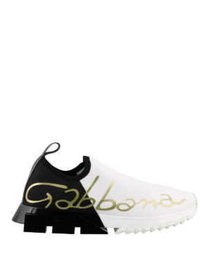 DOLCE & GABBANA: trainers - Sorrento slip-on sneakers