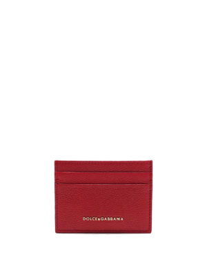 DOLCE & GABBANA: Portefeuilles - Portefeuilles - Rouge