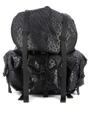 DONDUP: backpacks - Logo print backpack