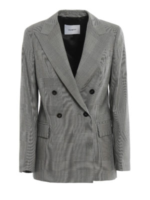 DONDUP: giacche blazer - Giacca doppiopetto Principe di Galles