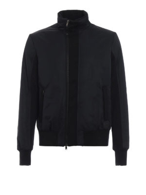 DONDUP: giacche bomber - Bomber imbottito in nylon e lana