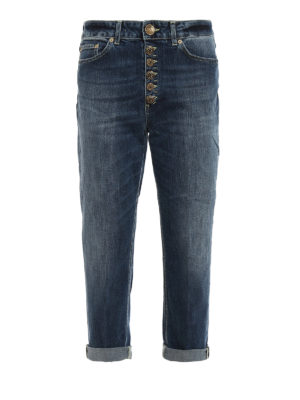 DONDUP: Boyfriend - Koons jeans with jewel buttons