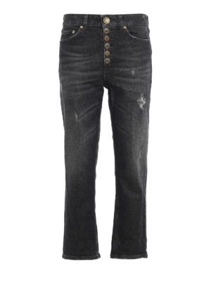 DONDUP: Boyfriend - Koons jeans with jewel buttons