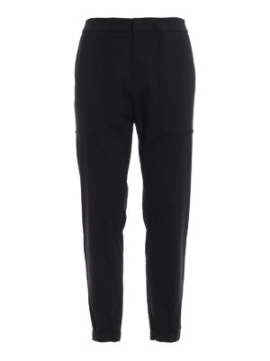 DONDUP: pantaloni casual - Pantaloni Aldo neri