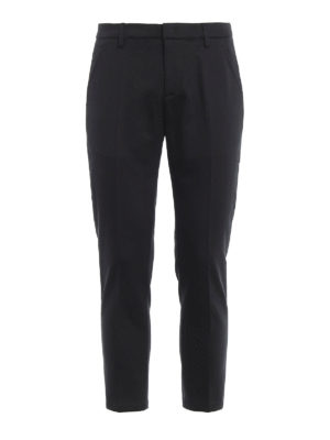 DONDUP: casual trousers - Alfredo cropped trousers