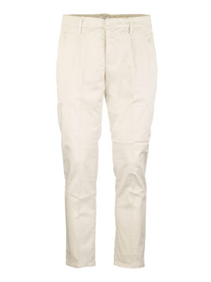 DONDUP: casual trousers - Alfredo gabardine slacks