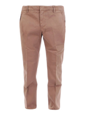 DONDUP: casual trousers - Alfredo gabardine trousers