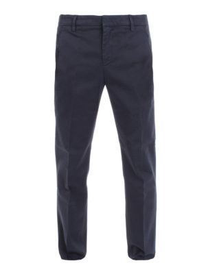 DONDUP: casual trousers - Alfredo gabardine trousers
