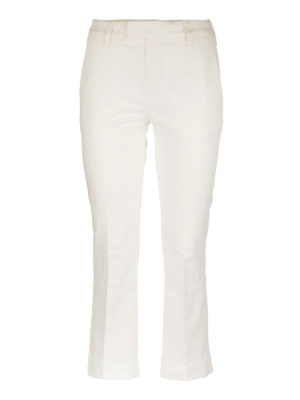 DONDUP: casual trousers - Benedicte cotton trousers