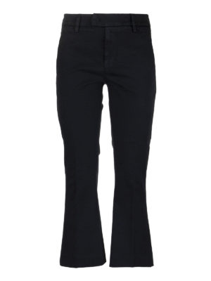 DONDUP: casual trousers - Benedicte flared trousers