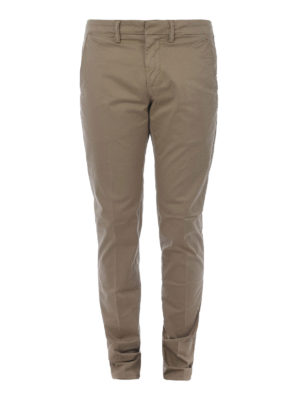 DONDUP: pantaloni casual - Pantaloni Bryan in cotone stretch