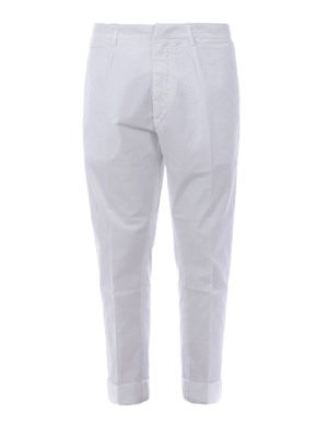 DONDUP: pantaloni casual - Pantaloni Frankie con pinces