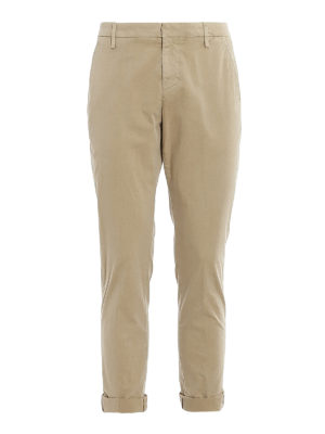 DONDUP: casual trousers - Gaubert beige pants