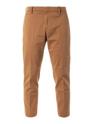 DONDUP: pantaloni casual - Pantaloni Gaubert in cotone