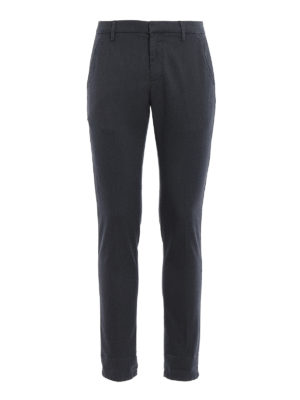 DONDUP: casual trousers - Gaubert melange trousers
