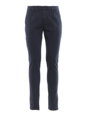 DONDUP: casual trousers - Gaubert Pinces jersey chinos