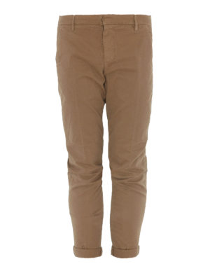 DONDUP: pantaloni casual - Pantaloni Gaubert in cotone
