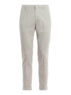 DONDUP: pantaloni casual - Pantaloni Gaubert in cotone