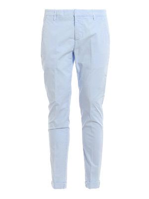 DONDUP: casual trousers - Gaubert stretch cotton pants