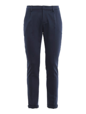 DONDUP: casual trousers - Gaubert trousers with darts