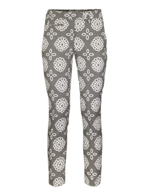 DONDUP: casual trousers - Perfect floral print trousers