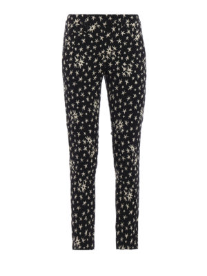 DONDUP: pantaloni casual - Pantaloni Perfect in misto cotone jacquard