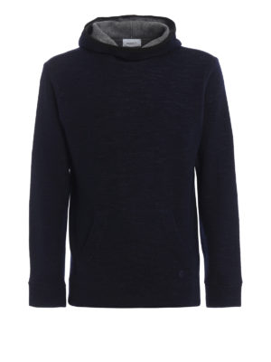 DONDUP: maglia collo rotondo - Pullover modello felpa cotone e lana merino