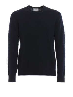 DONDUP: maglia collo rotondo - Maglione lavorato in lana merino