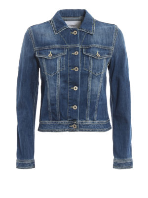 DONDUP: giacche denim - Giubbino classico in denim