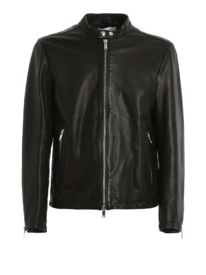 DONDUP: leather jacket - Leather jacket
