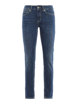 DONDUP: skinny jeans - Gaynor low waist skinny jeans