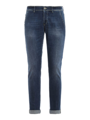 DONDUP: skinny jeans - Konor medium wash skinny jeans