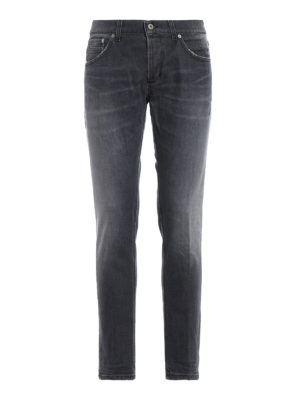 DONDUP: jeans skinny - Jeans Ritchie grigio chiaro