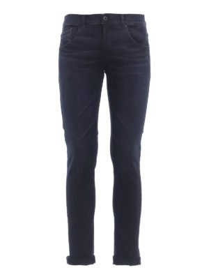 DONDUP: jeans skinny - Jeans skinny Ritchie neri